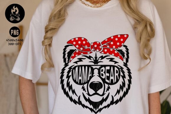 Download Mama Bear SVG, Mama Bear with Sunglasses - Premium Bundle